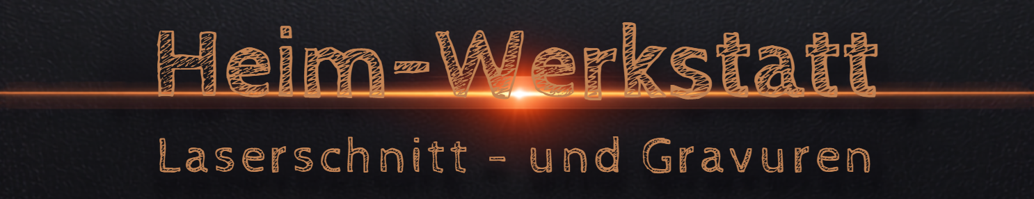 Lasergravur und -schnitt in der Heim-Werkstatt, Schilder, Visitenkarten, Gravur auf Holz, Glas, Stein  und Metall.